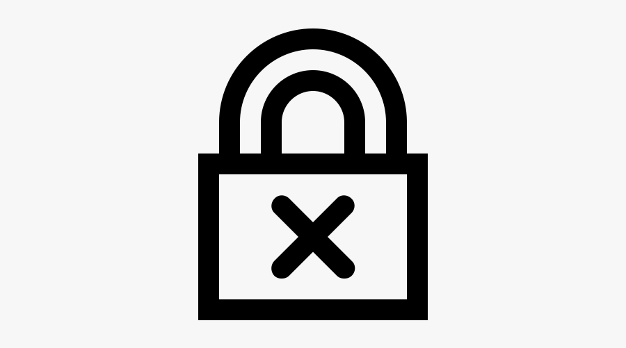 Denied Stamp Clipart Stencil - Computer Security, Transparent Clipart