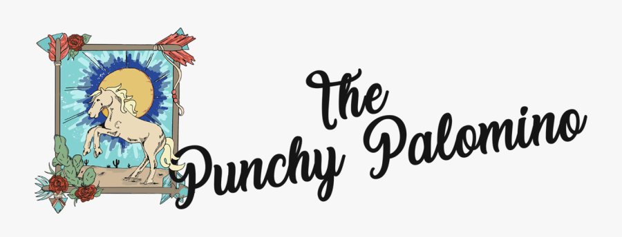 Tee The Punchy Palomino - Calligraphy, Transparent Clipart