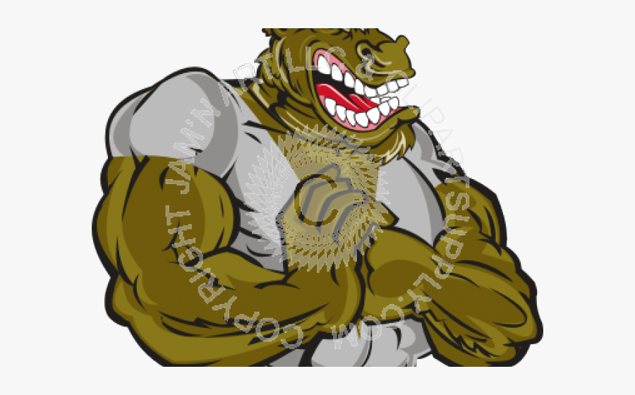 Werewolf Clipart Strong - Cartoon, Transparent Clipart
