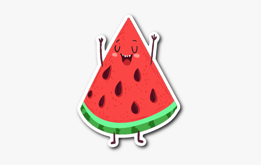 Die Cut Stickers Page - Watermelon Design For Shirt, Transparent Clipart