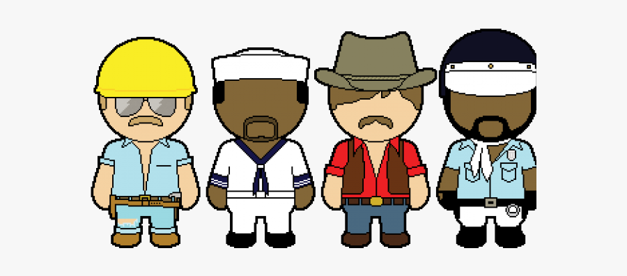 Village People Ymca Logo, Transparent Clipart