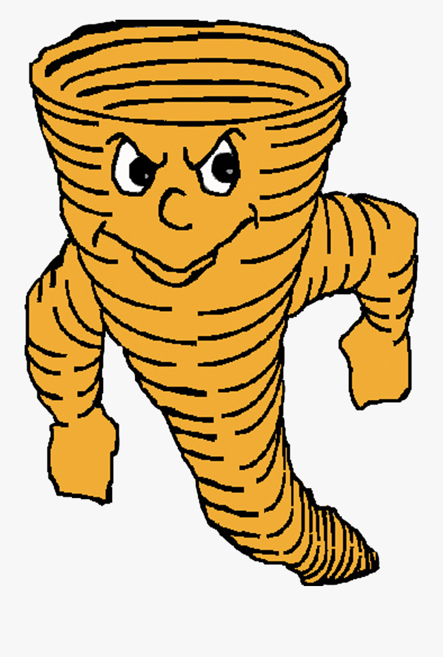 Oakes Tornadoes, Transparent Clipart