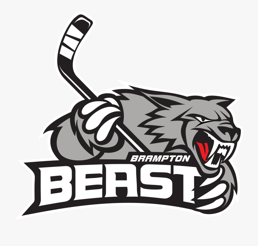 Brampton Beast Logo, Transparent Clipart