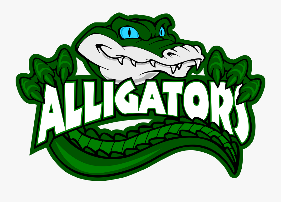 Alligators Logo, Transparent Clipart
