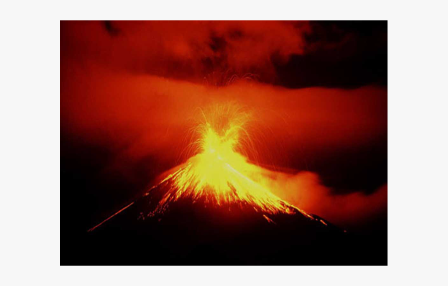 Volcano, Transparent Clipart