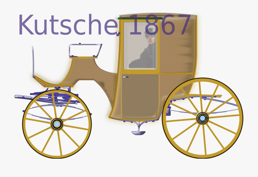 Carriage 01-vector - Bicycle, Transparent Clipart
