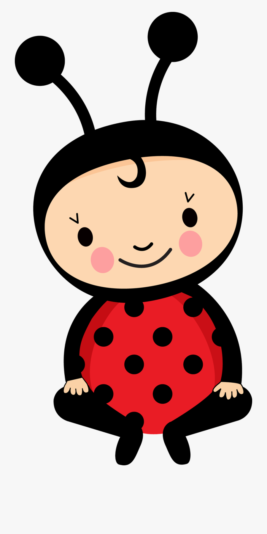 Ladybug Baby Shower Clipart, Transparent Clipart