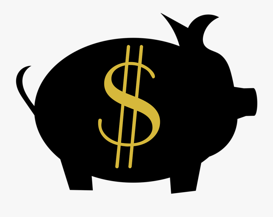 Porco Símbolo Do Dinheiro, Transparent Clipart
