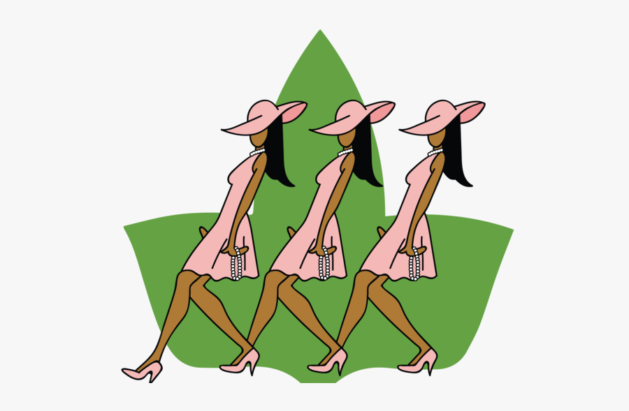 Women Clipart Alpha Kappa Alpha - Alpha Kappa Alpha Png, Transparent Clipart