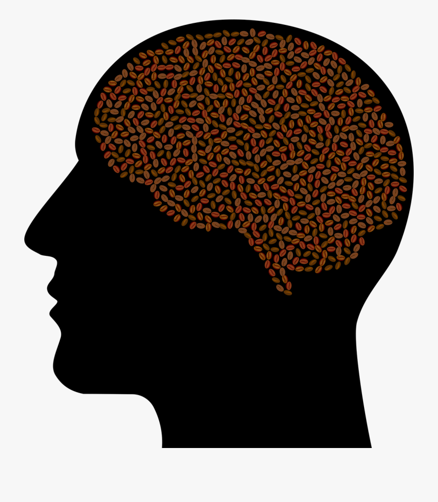 Coffee Man Head Free Photo - Drugs Brain Clipart, Transparent Clipart