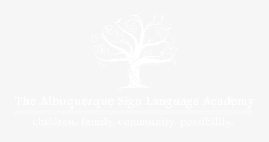 The Albuquerque Sign Language Academy Logo - Vr Icon White Png, Transparent Clipart