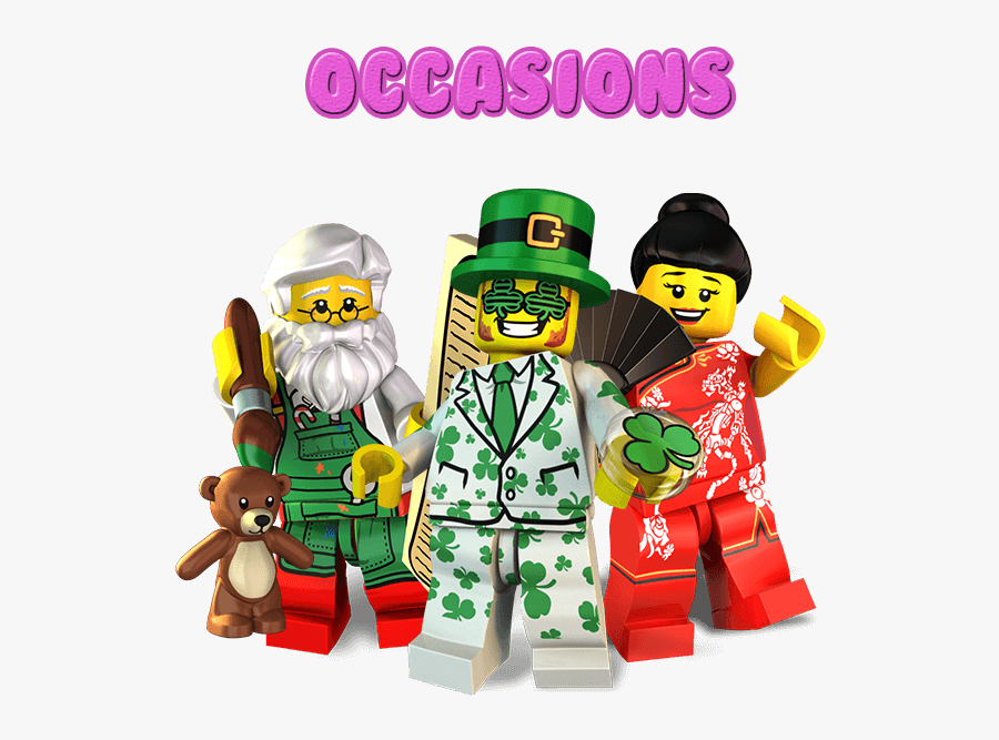 Occasions - Lego Minifigures, Transparent Clipart