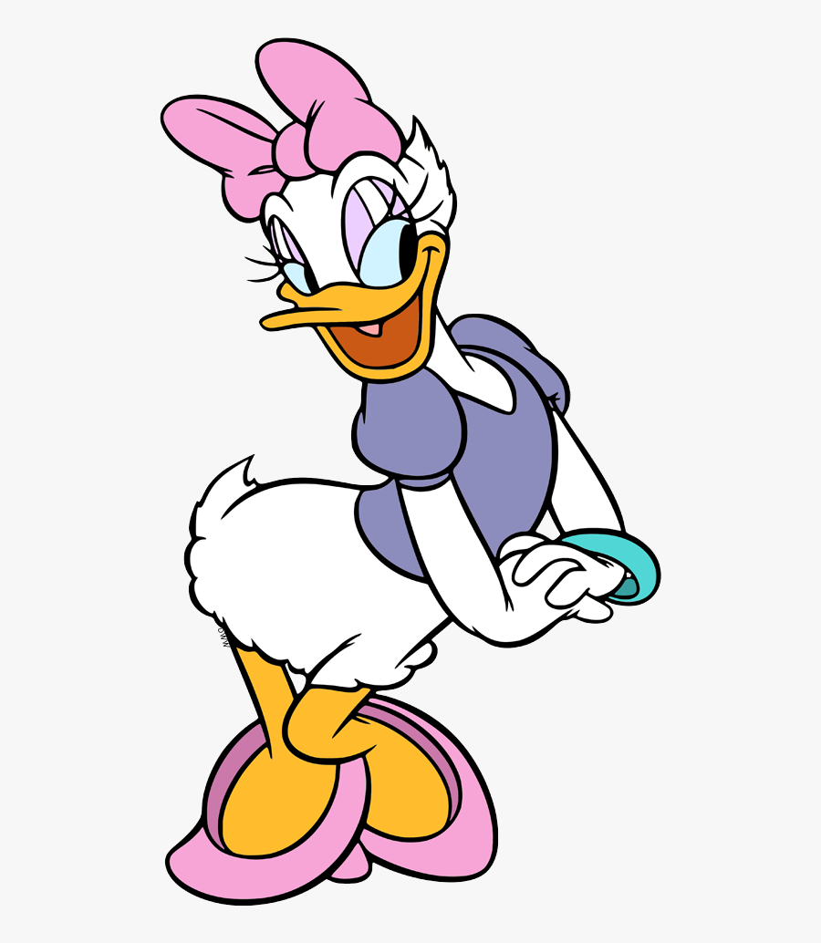 Daisy Duck, Transparent Clipart