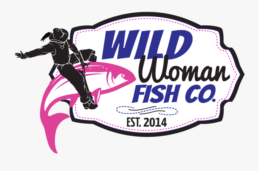 Wild Woman Fish Co, Transparent Clipart