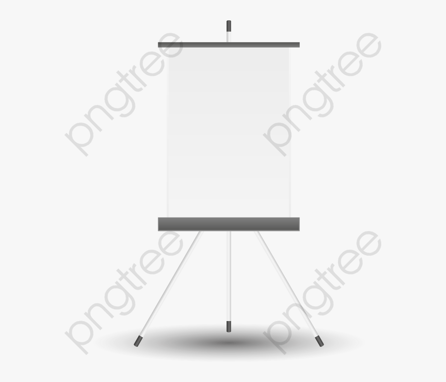 Poster Clipart Easel - Projection Screen, Transparent Clipart