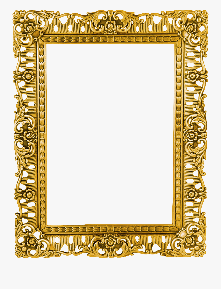 Gold Frame Border Clip Art