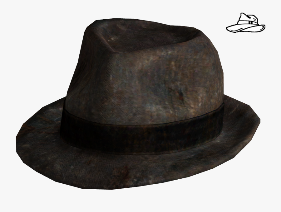 Transparent Ash Hat Png - Fedora, Transparent Clipart