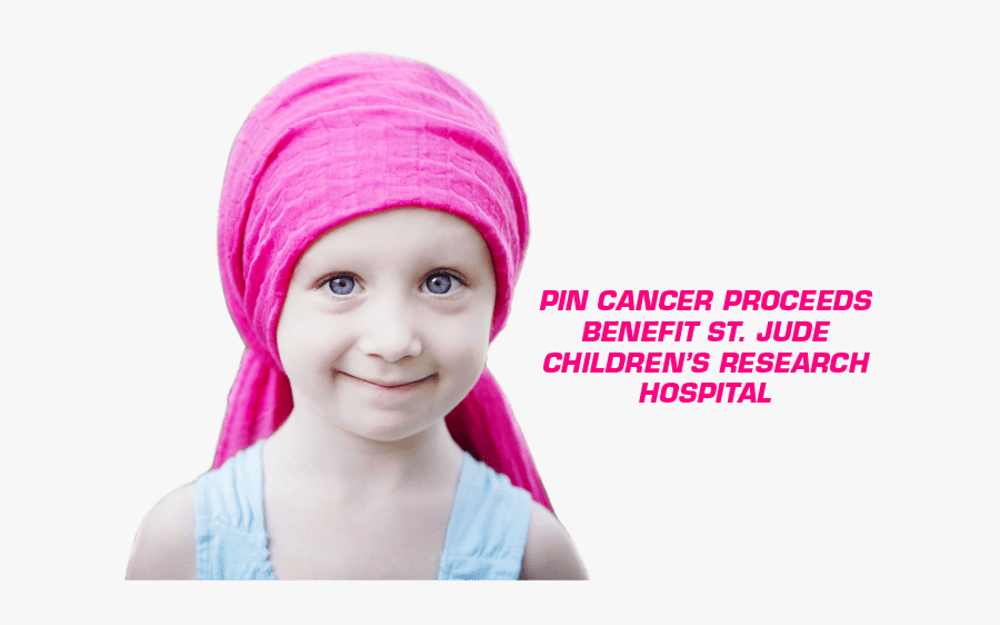 Pin Cancer Proceeds - Girl, Transparent Clipart