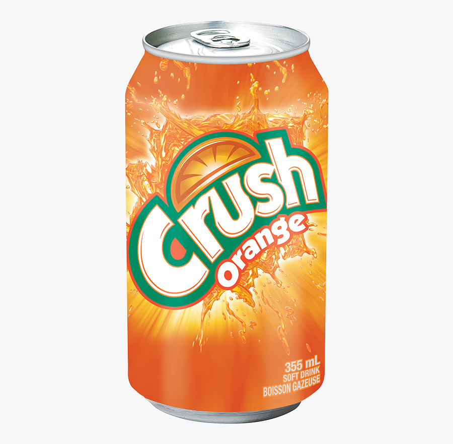 Crush Soda Png - Orange Crush Can Png, Transparent Clipart