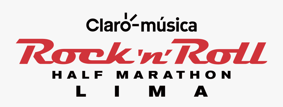 Rock "n - Rock And Roll Lima Half Marathon, Transparent Clipart