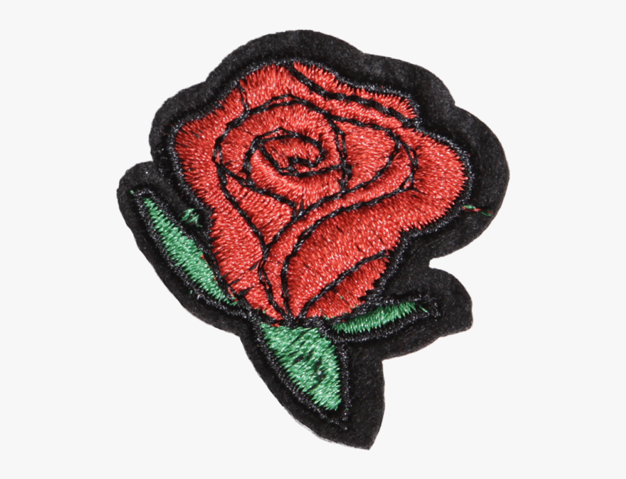 Embroidery - Embroidered Rose Png, Transparent Clipart