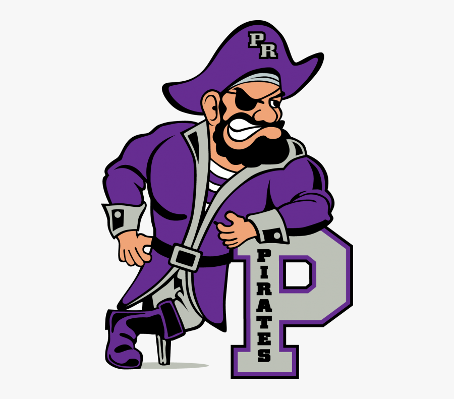 Pirate Mascot - Porter Ridge High School Logo, Transparent Clipart
