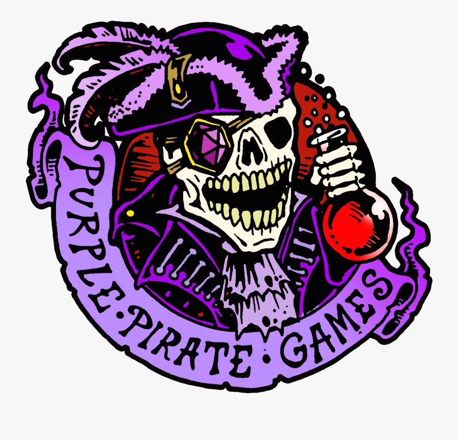 Pirate Logo Purple - Pirate Purple, Transparent Clipart