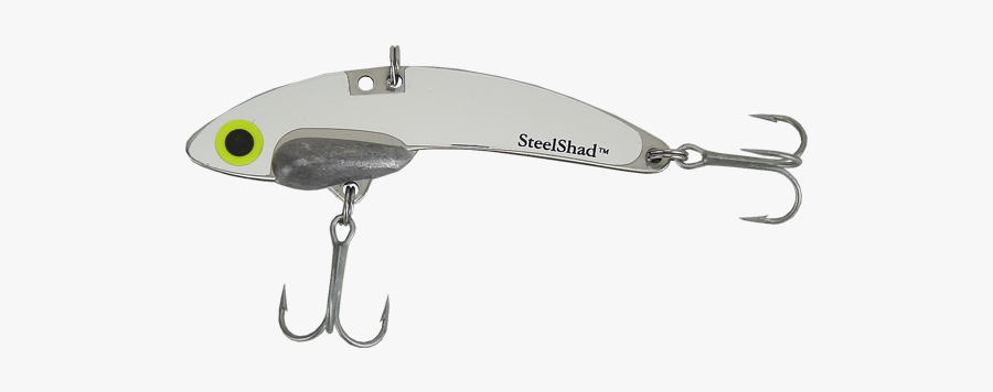 Steel Shad Lure, Transparent Clipart