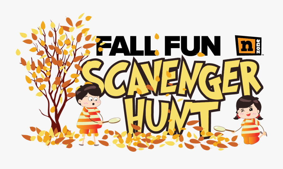 Nzone Fall Fun Scavenger Hunt - Fall Scavenger Hunt Clip Art, Transparent Clipart