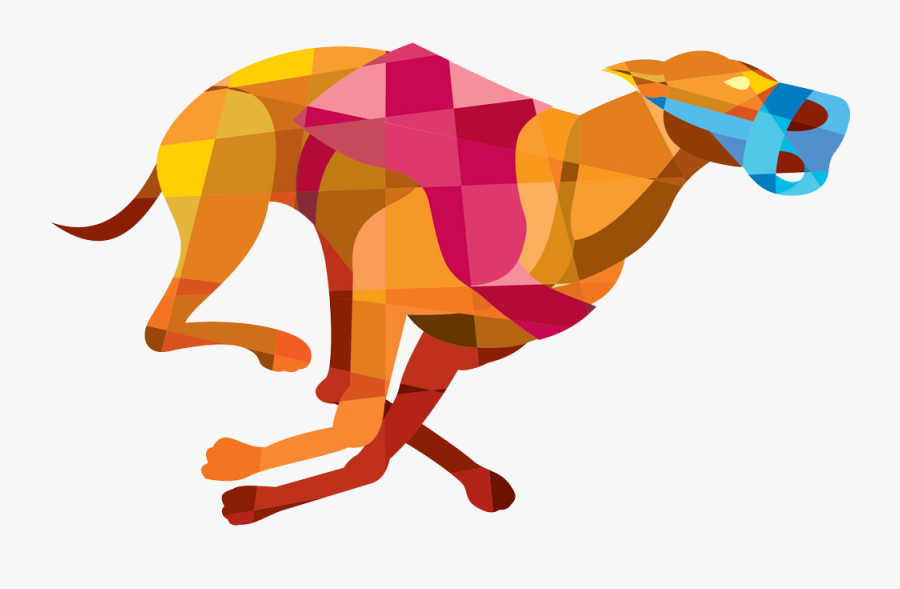 Greyhound Racing, Transparent Clipart