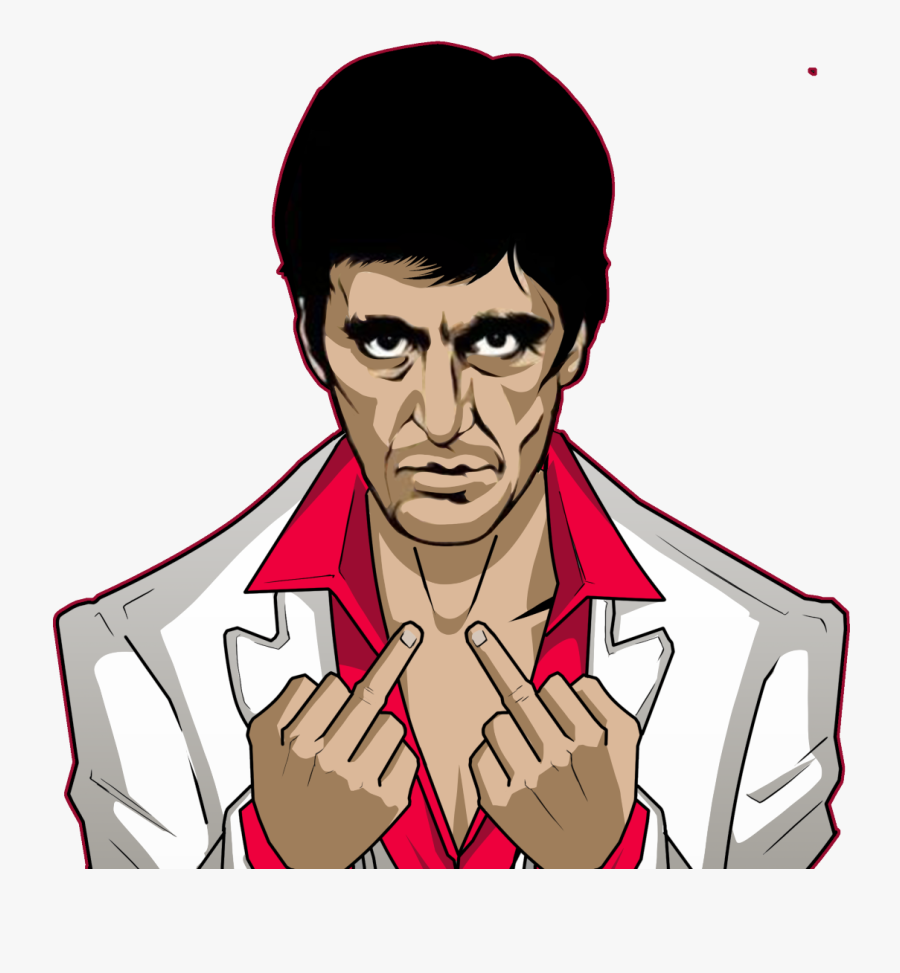 Scarface Png Page - Cartoon , Free Transparent Clipart - ClipartKey