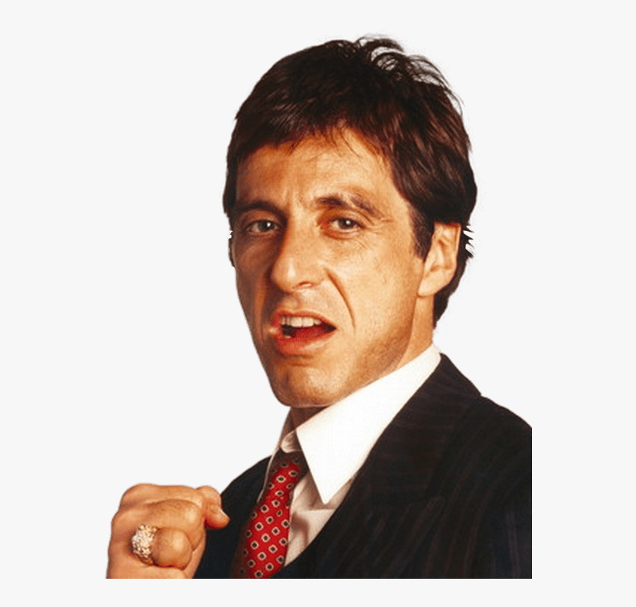 Al Pacino Portrait - Pacino Scarface Ring, Transparent Clipart