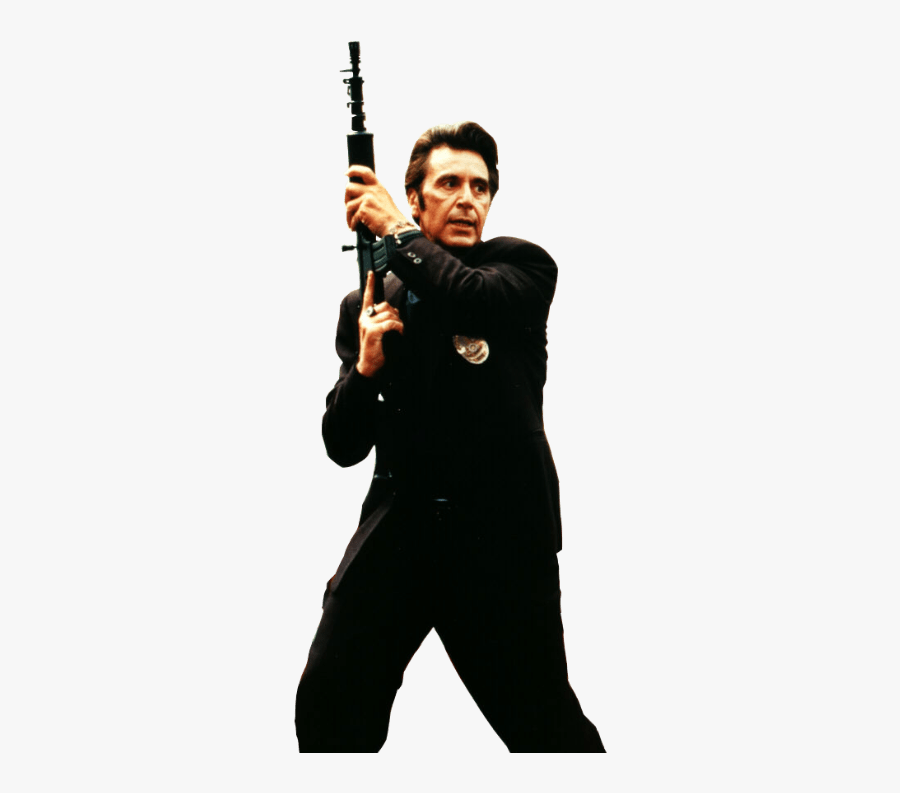 Al Pacino Holding Gun - Al Pacino With Gun, Transparent Clipart