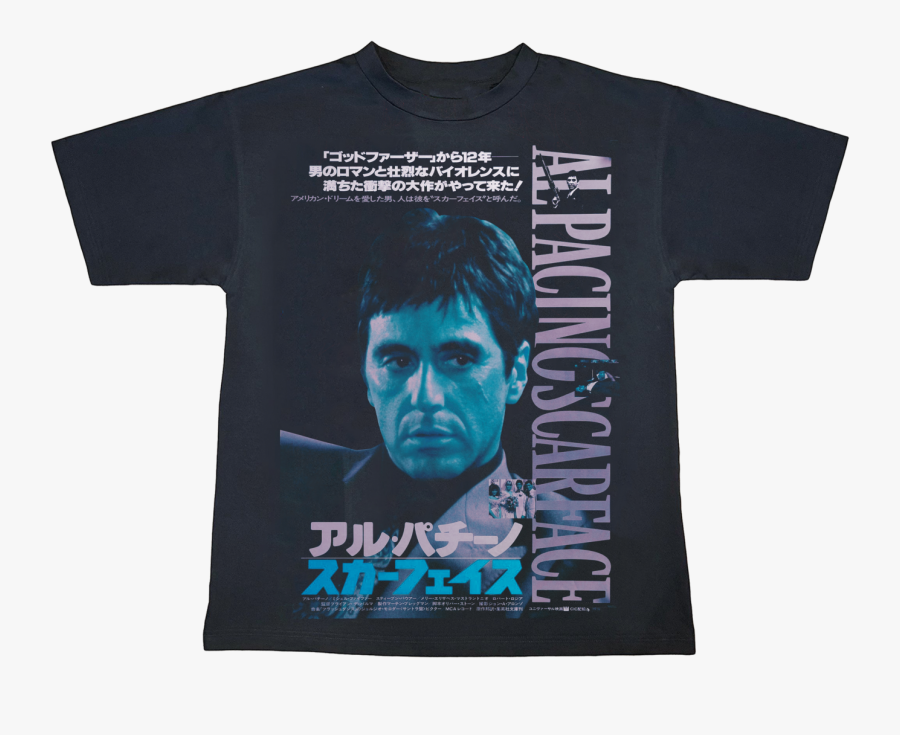Pacino Scarface, Transparent Clipart
