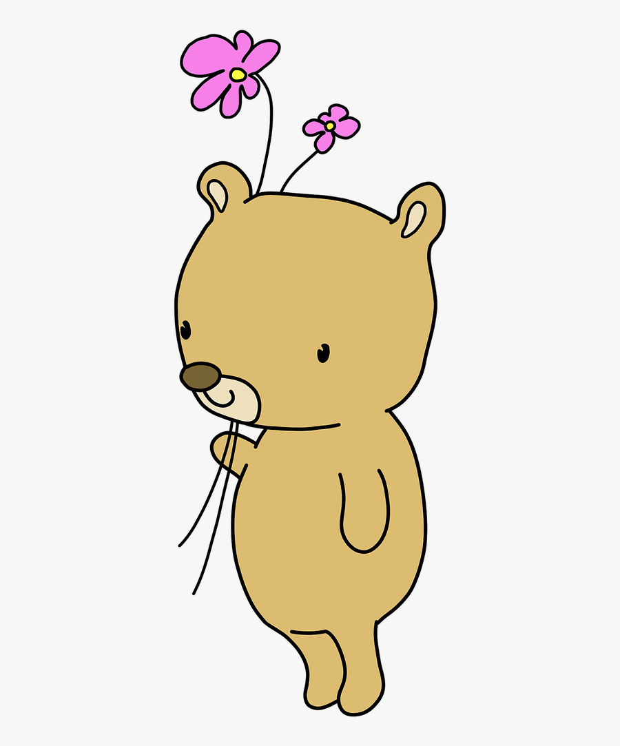 Bear Cute Bear Teddy Free Photo - Gambar Kartun Bear Lucu, Transparent Clipart