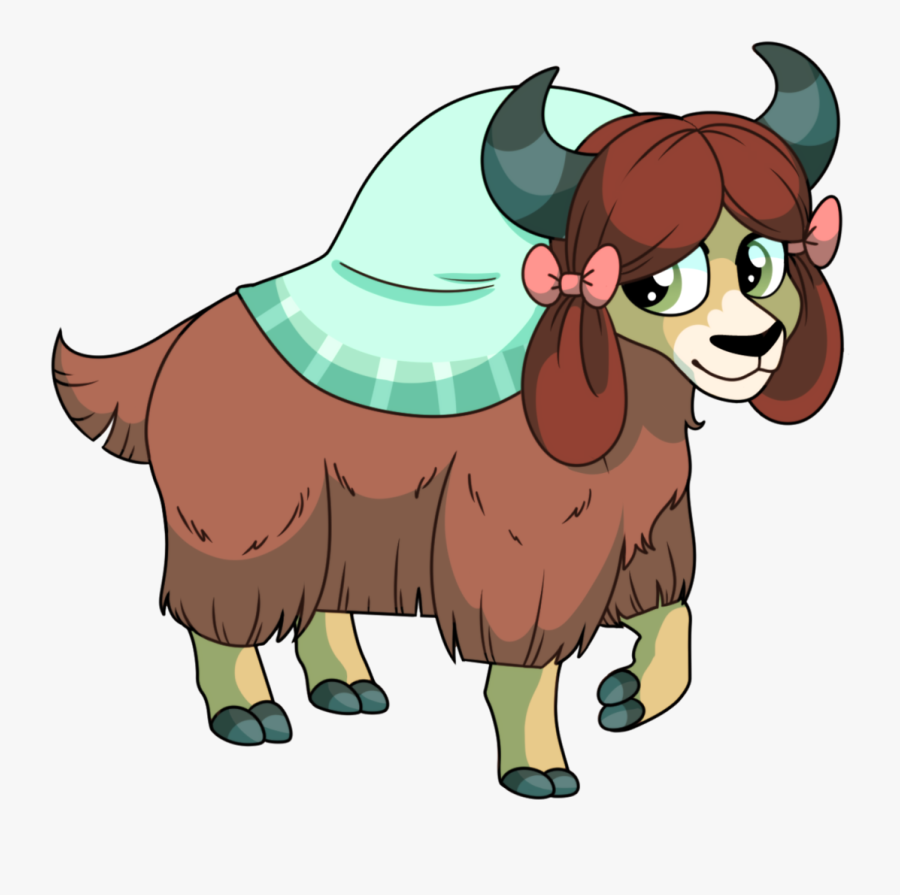 Yak Clipart Transparent - Female Yak Clipart, Transparent Clipart