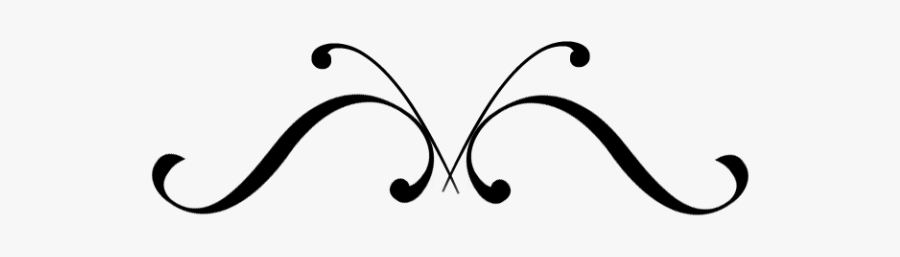 Free Clipart Scrolls And Flourishes - Flourish Clipart, Transparent Clipart