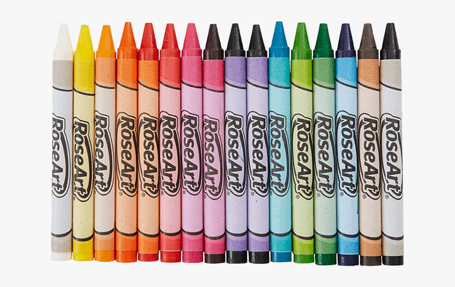 Rose Art 16 Jumbo Crayons, Transparent Clipart