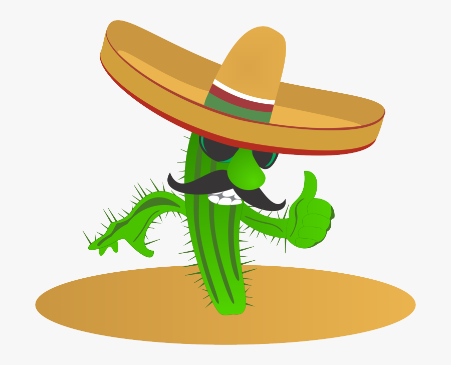 Mexican Cactus Png Download, Transparent Clipart