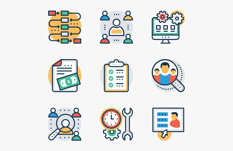Project Management Projects Icon Png, Transparent Clipart