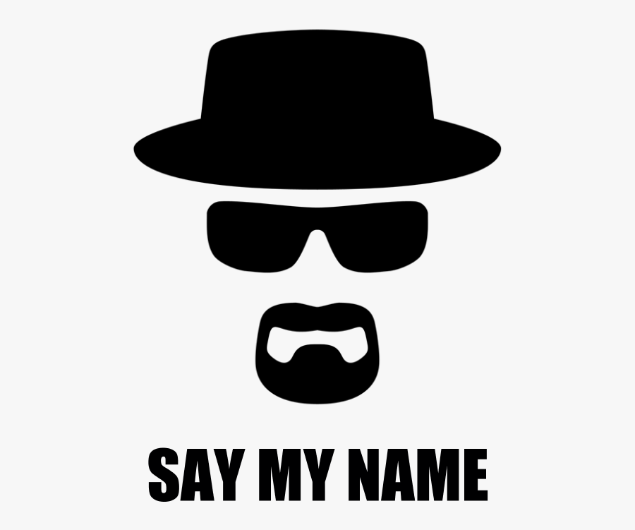 Sticker Say My Name Breaking Bad, Transparent Clipart