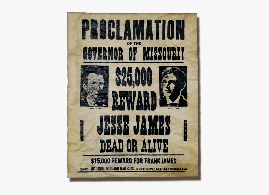 Jesse James Png, Transparent Clipart