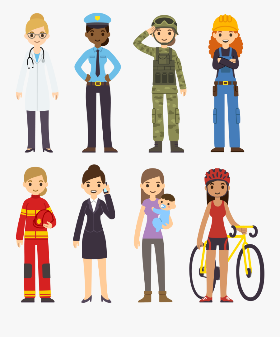 Photography Profession Illustration Female Professional - Mulheres Profissoes, Transparent Clipart