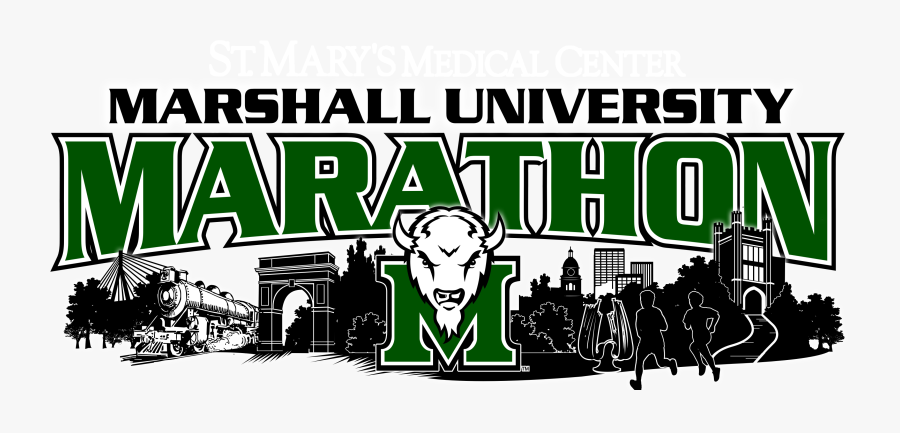 Marshall University Marathon - Marshall University, Transparent Clipart