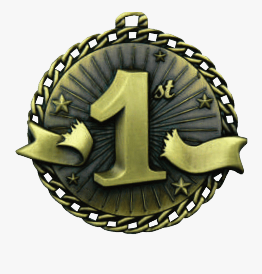 Transparent 1st Place Ribbon Png - Badge, Transparent Clipart
