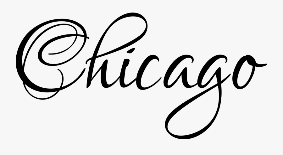 Transparent Chicago Word Clipart - Chicago Word Png, Transparent Clipart