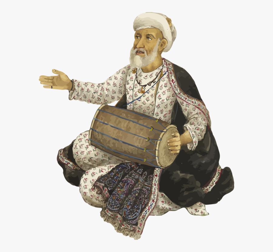 Figurine,painting,indian Painting - Indian Music Instriment Painting, Transparent Clipart