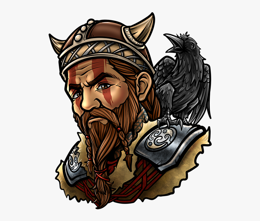 Ragnar And Raven Art, Transparent Clipart