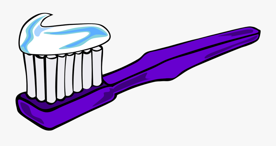 Clipart Kids Toothbrush - Toothbrush Clipart Transparent Background, Transparent Clipart