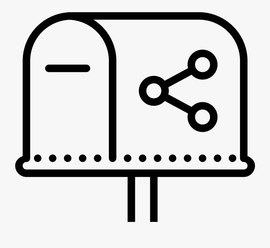 Transparent Mailbox Png - Share Thought Png, Transparent Clipart